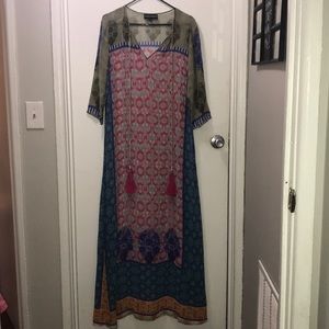 Hemant & Nandita Kaftan dress, size small